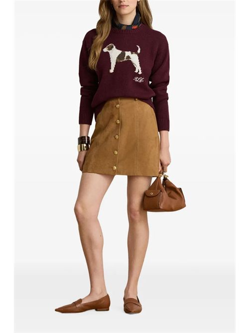 Intarsia pointer dog sweater LAUREN RALPH LAUREN | 200B27844001BRD